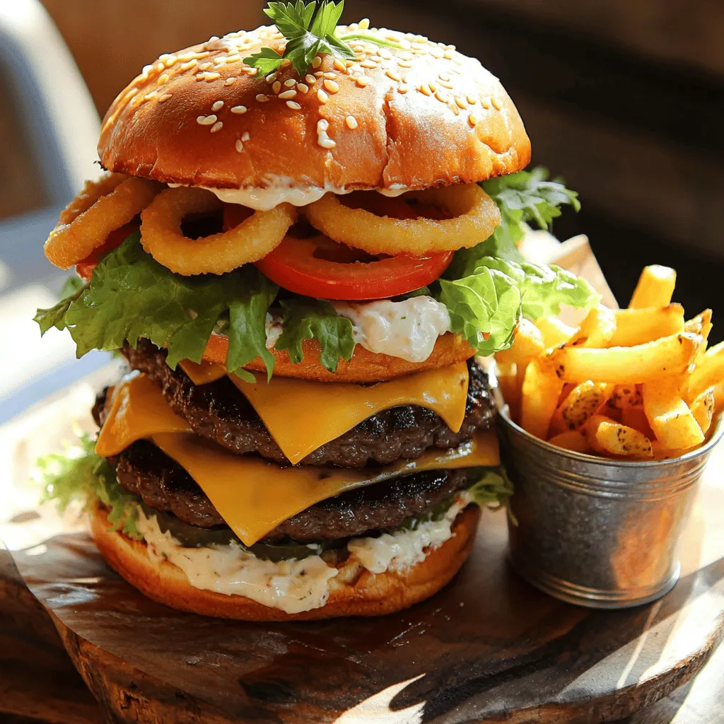 Classic Beef Burgers with Garlic Aioli Delight