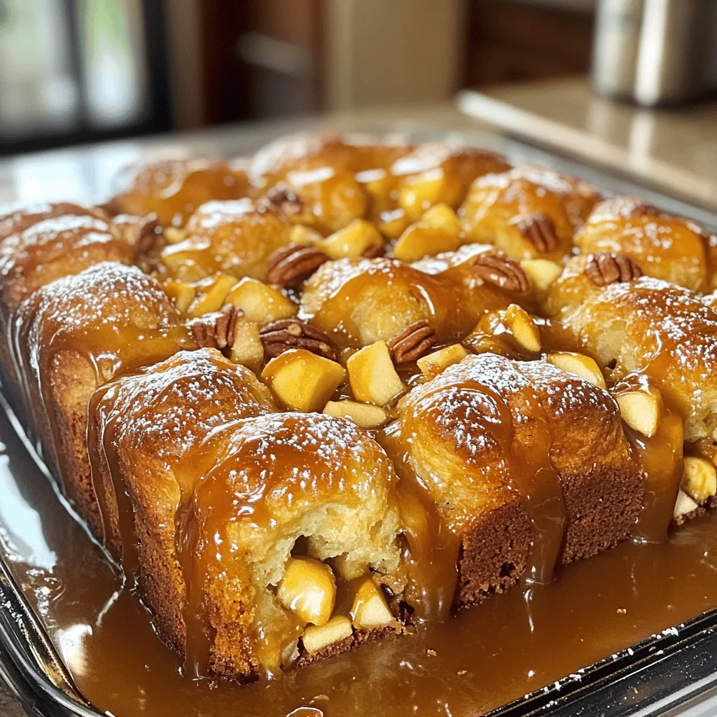 Caramel Apple Monkey Bread Delightfully Sweet Recipe