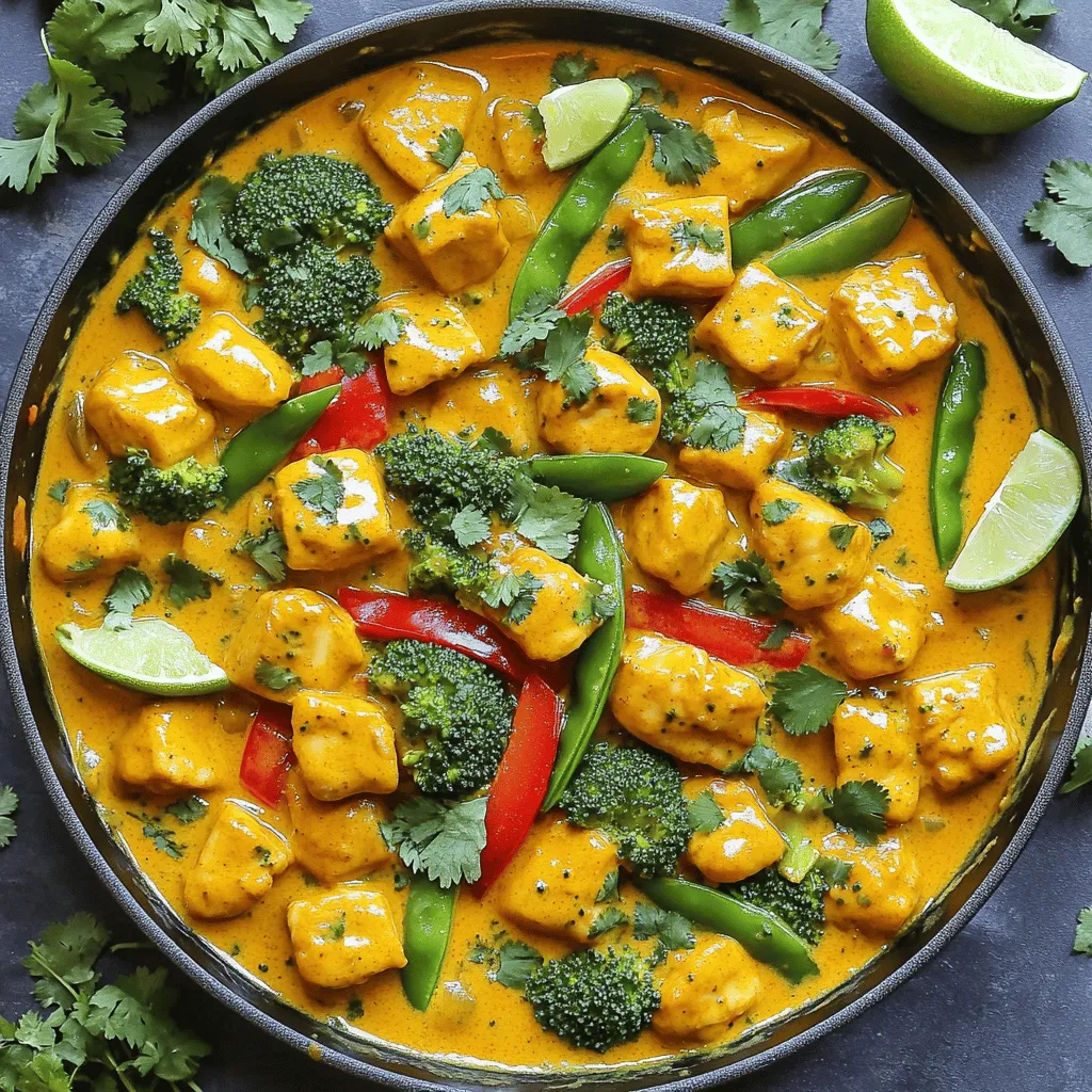 Coconut Curry Chicken Flavorful Comfort Meal Recipe