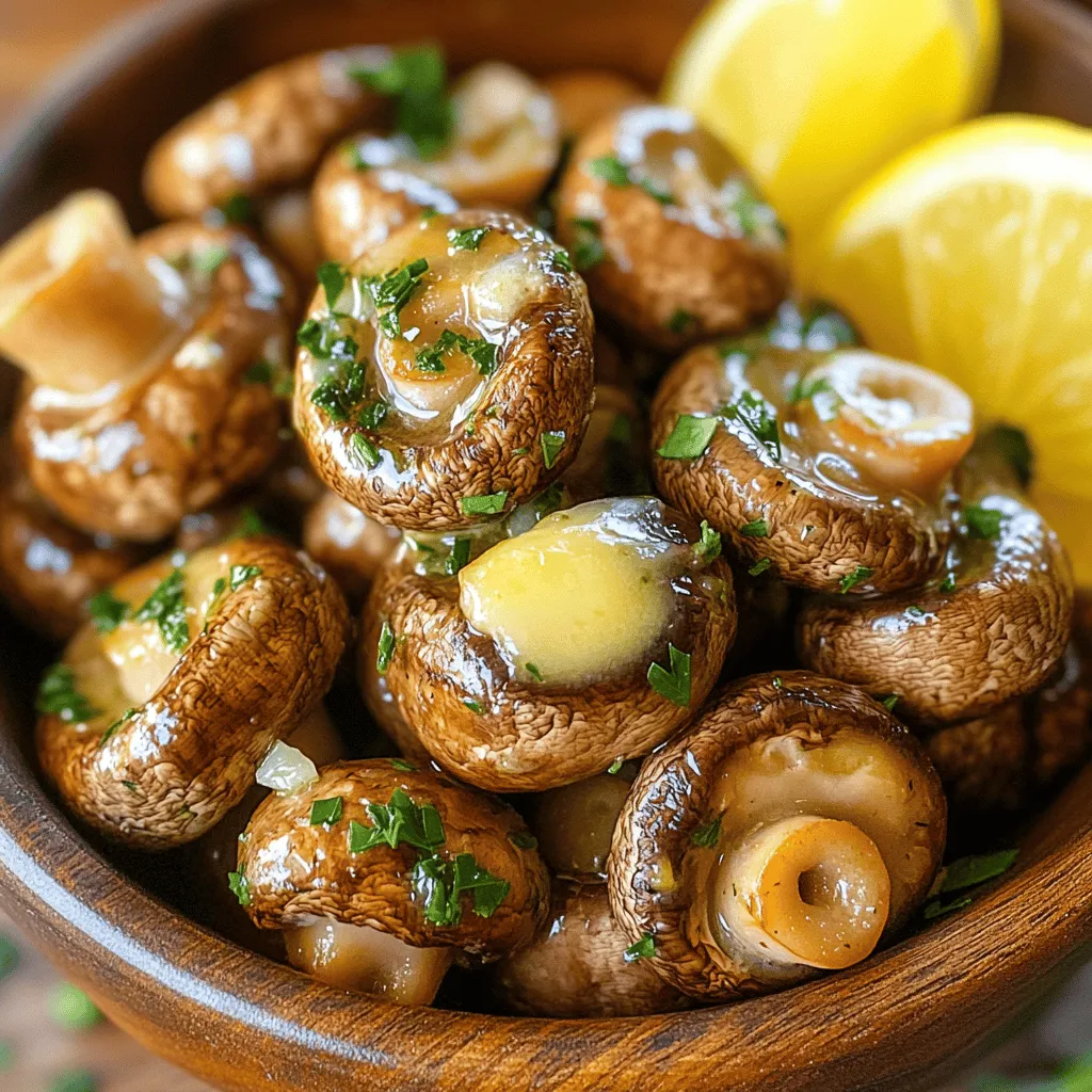 Herbed Garlic Butter Mushrooms Flavorful and Simple Dish
