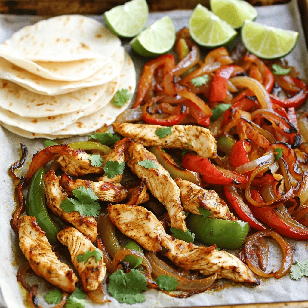 Sheet Pan Chicken Fajitas Flavorful and Easy Meal