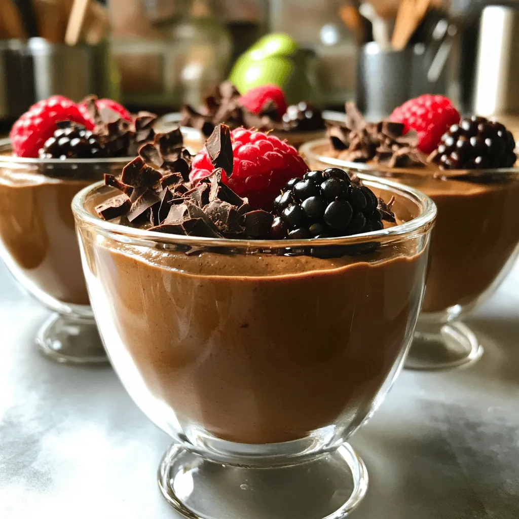 Chocolate Avocado Mousse Simple and Decadent Delight