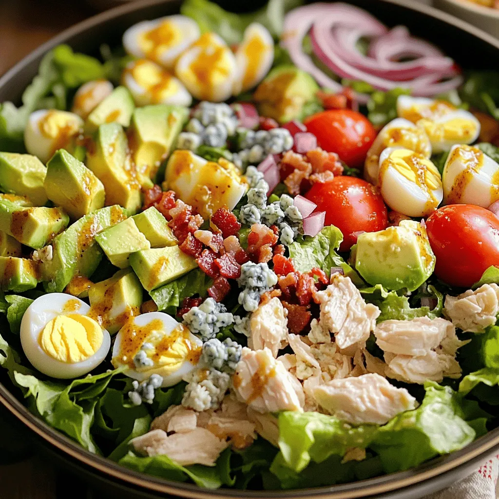 Classic Cobb Salad Fresh and Flavorful Recipe Guide