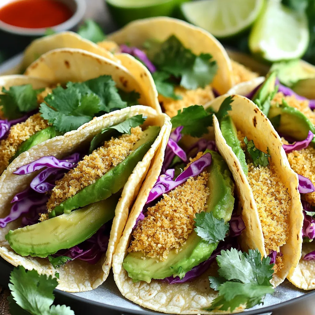 Air Fryer Crispy Avocado Tacos Delicious and Simple