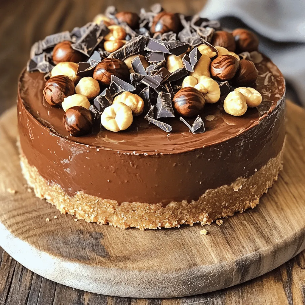 No-Bake Nutella Cheesecake Easy and Irresistible Treat