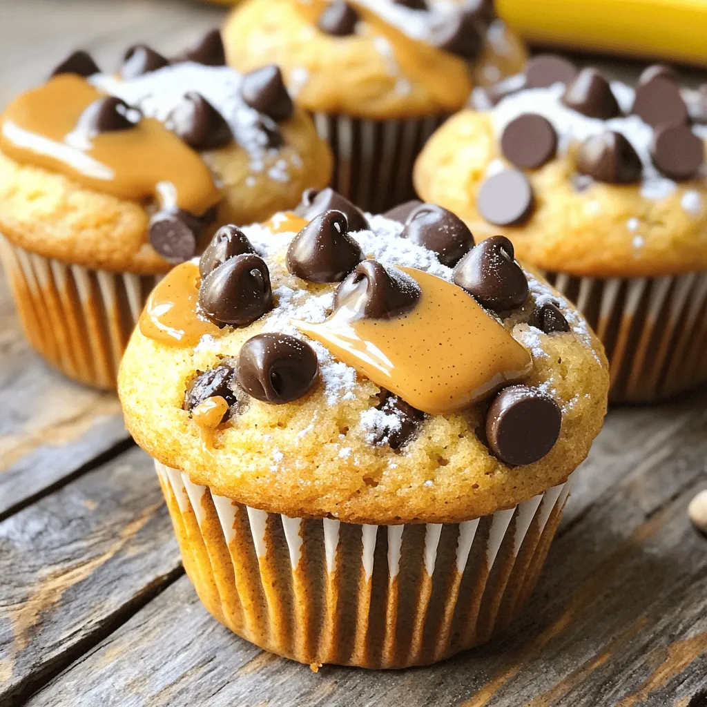 Protein Chocolate Chip Banana Muffins Easy and Tasty Recipe