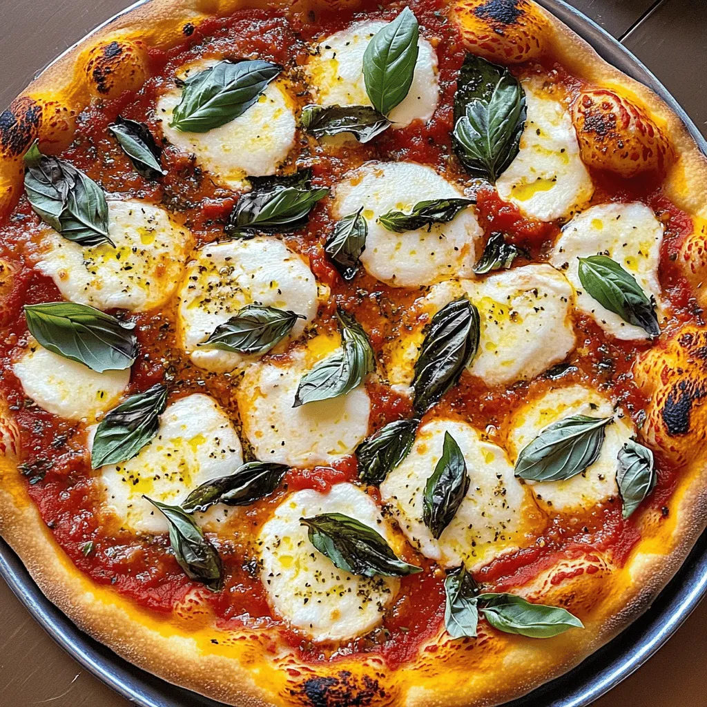 Classic Margherita Pizza Artisanal and Simple Recipe
