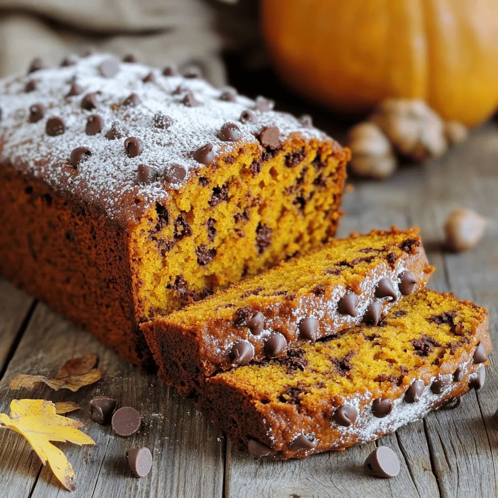 Chocolate Chip Pumpkin Bread Easy and Flavorful Recipe