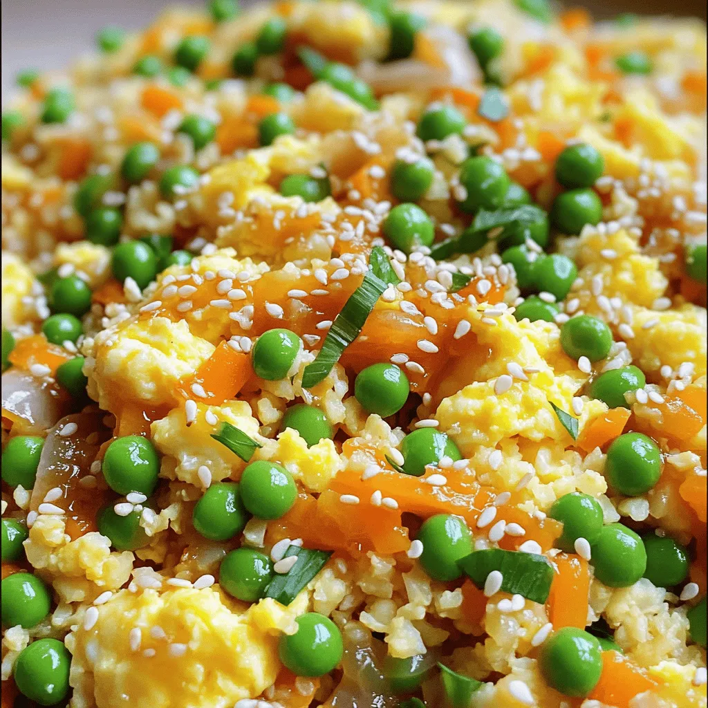 Cauliflower Fried Rice Easy and Flavorful Recipe