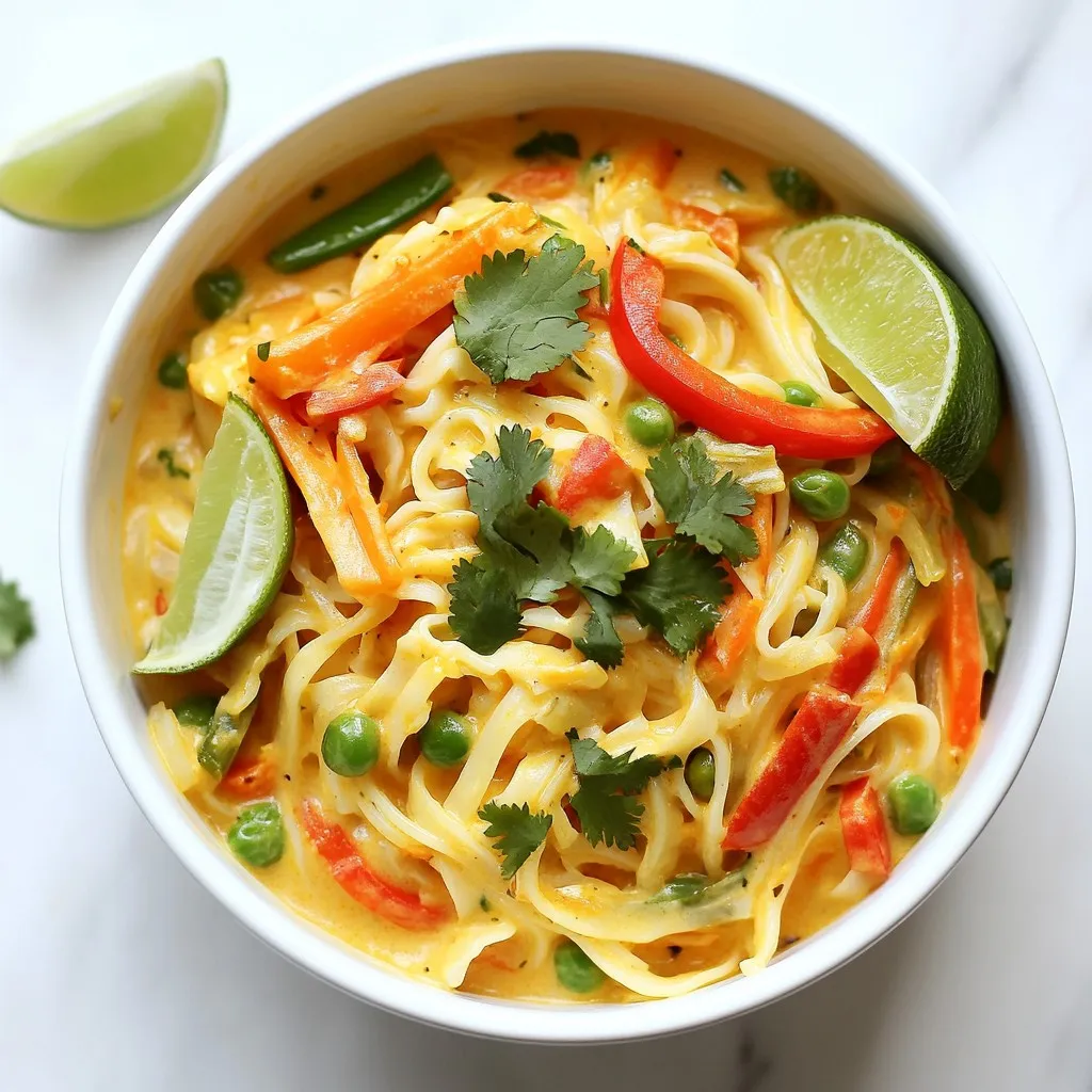 Coconut Curry Rice Noodles Flavorful and Easy Recipe