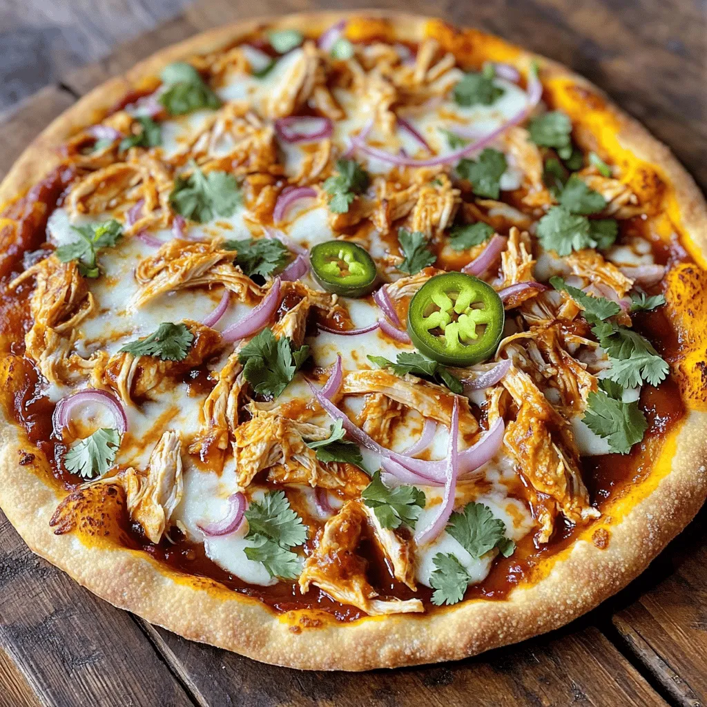 Spicy BBQ Chicken Pizza Flavor-Packed Recipe Guide
