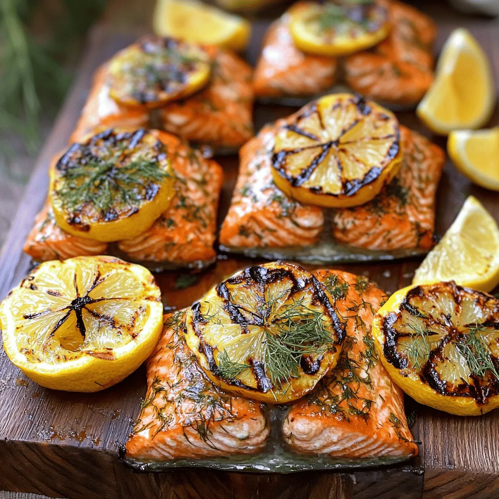 Lemon Dill Grilled Salmon Simple and Tasty Recipe