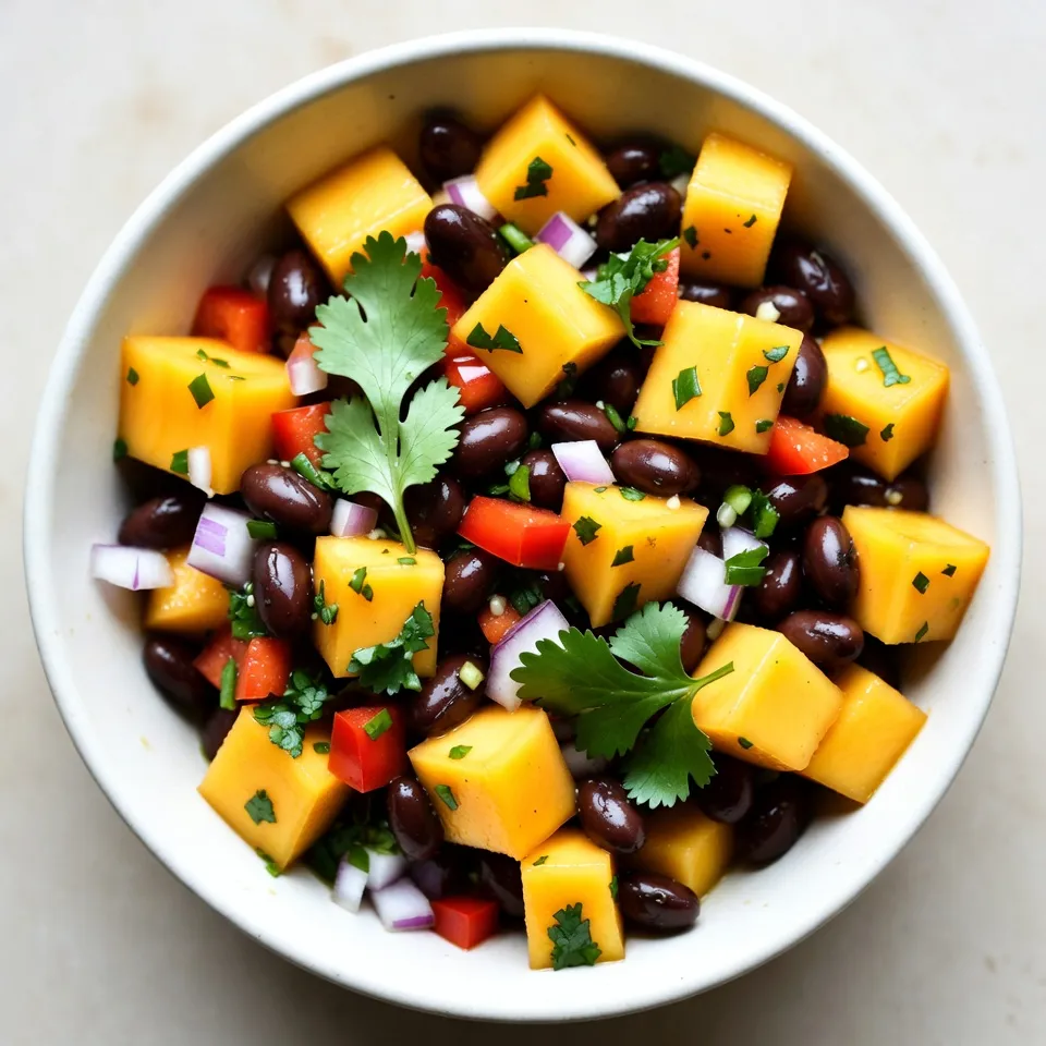 Mango Black Bean Salsa Fresh and Flavorful Delight