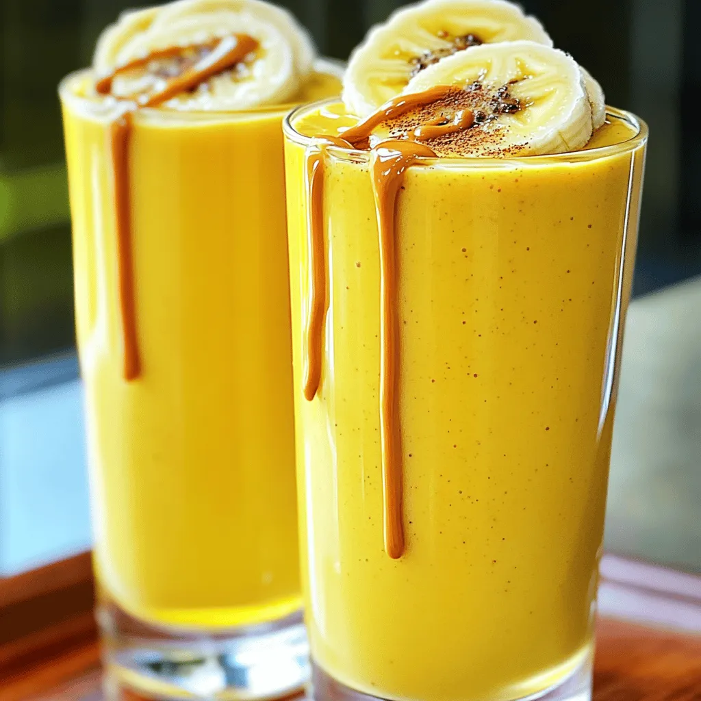 Peanut Butter Banana Smoothie Creamy and Nutritious