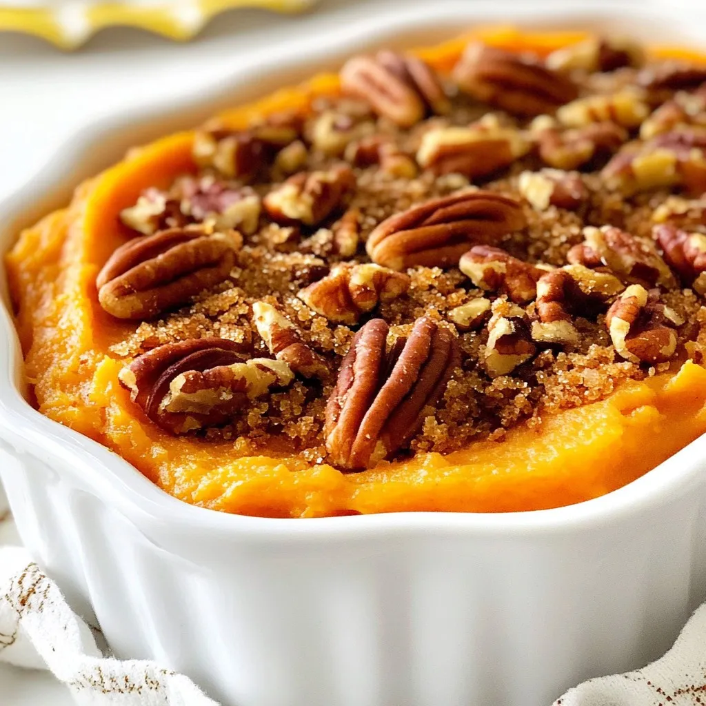 Maple Pecan Sweet Potato Casserole Simple Delight