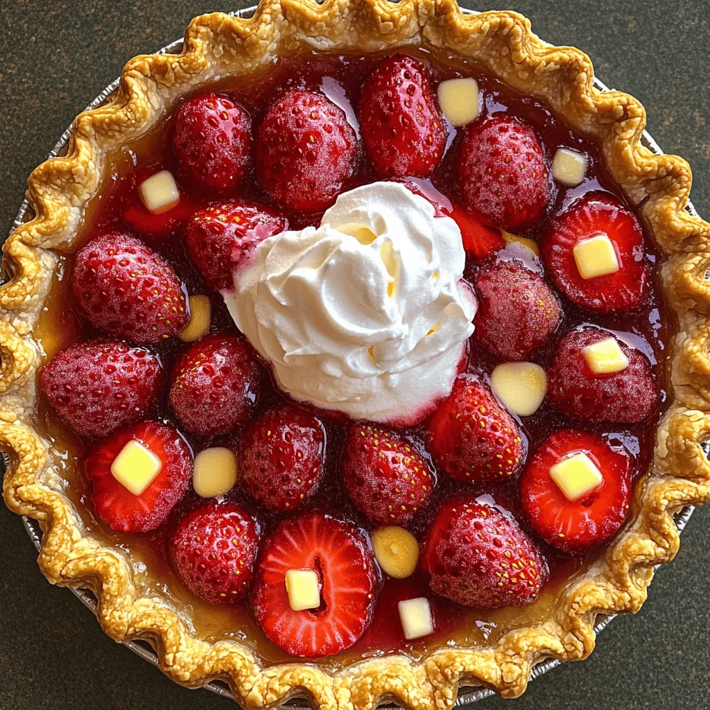 Best Strawberry Pie Simple and Delicious Recipe