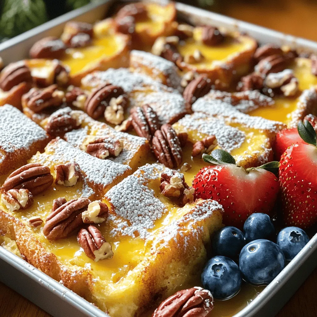 Classic French Toast Casserole Easy and Delicious Dish