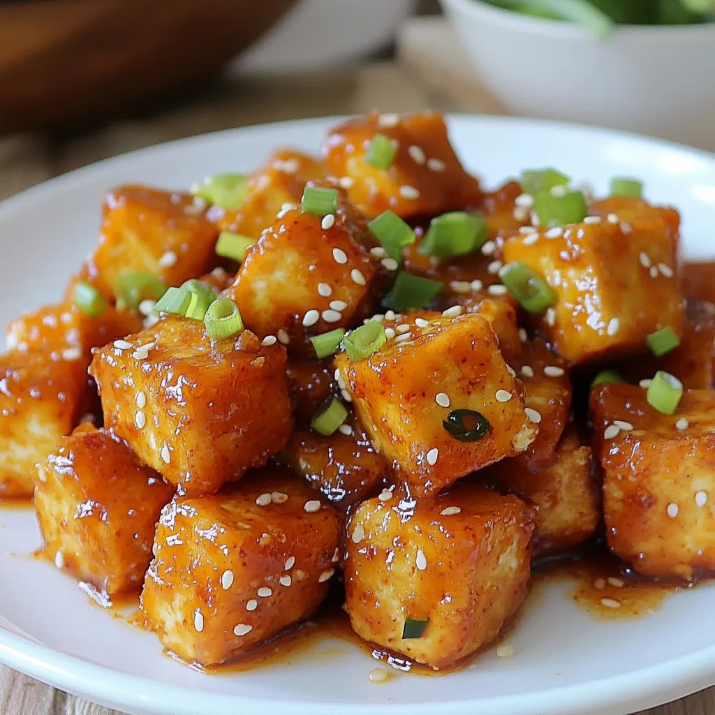 Sweet Chili Garlic Tofu Flavorful and Easy Recipe