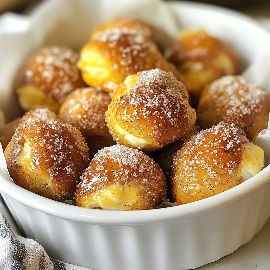 Cinnamon Sugar Pretzel Bites Easy and Tasty Recipe
