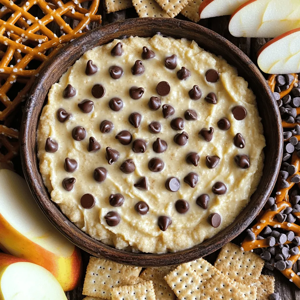 Chocolate Chip Cookie Dough Dip Irresistible Treat