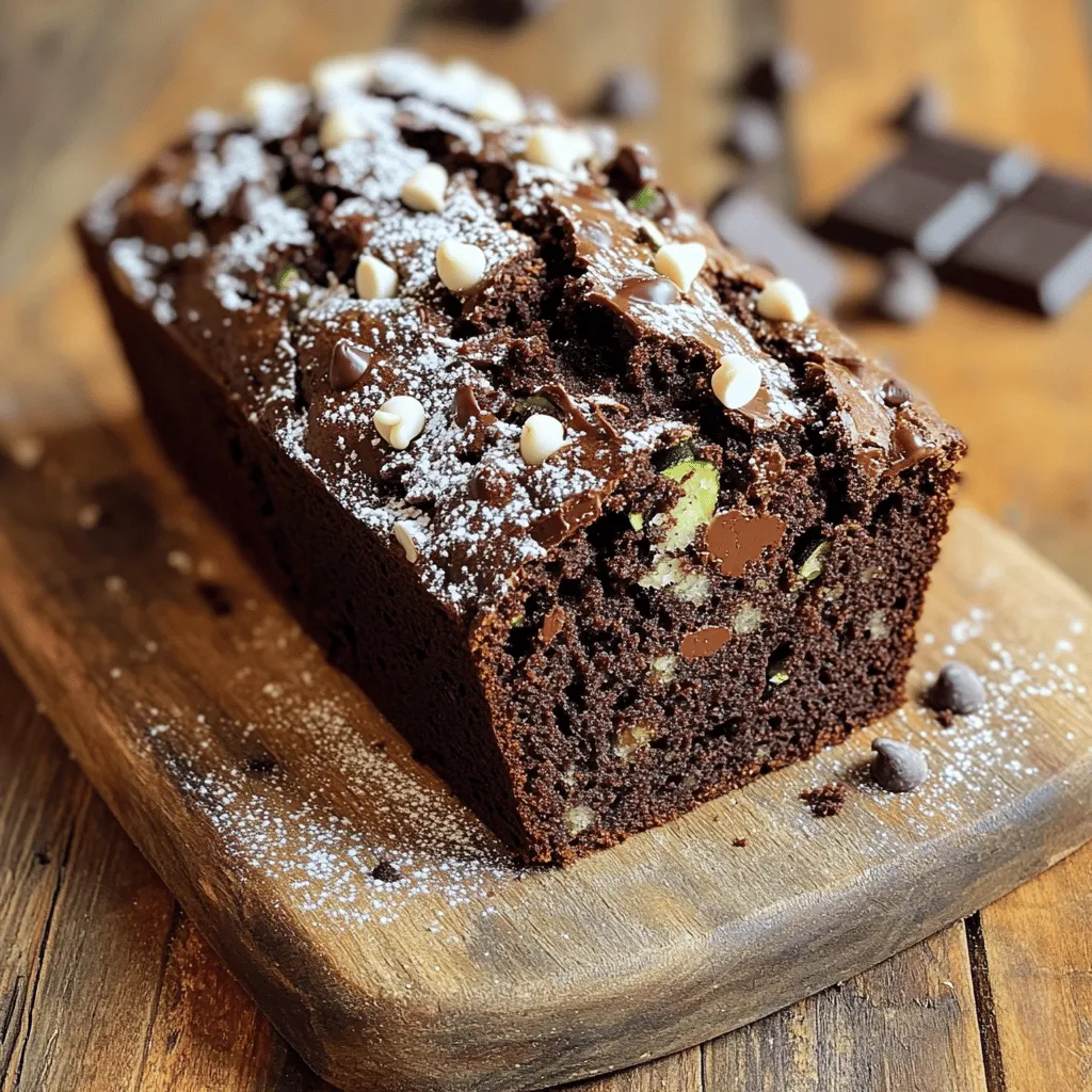 Triple Chocolate Zucchini Bread Irresistible Recipe