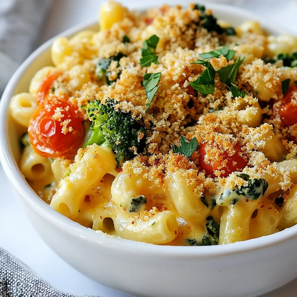 Veggie Loaded Mac and Cheese Flavorful Comfort Dish