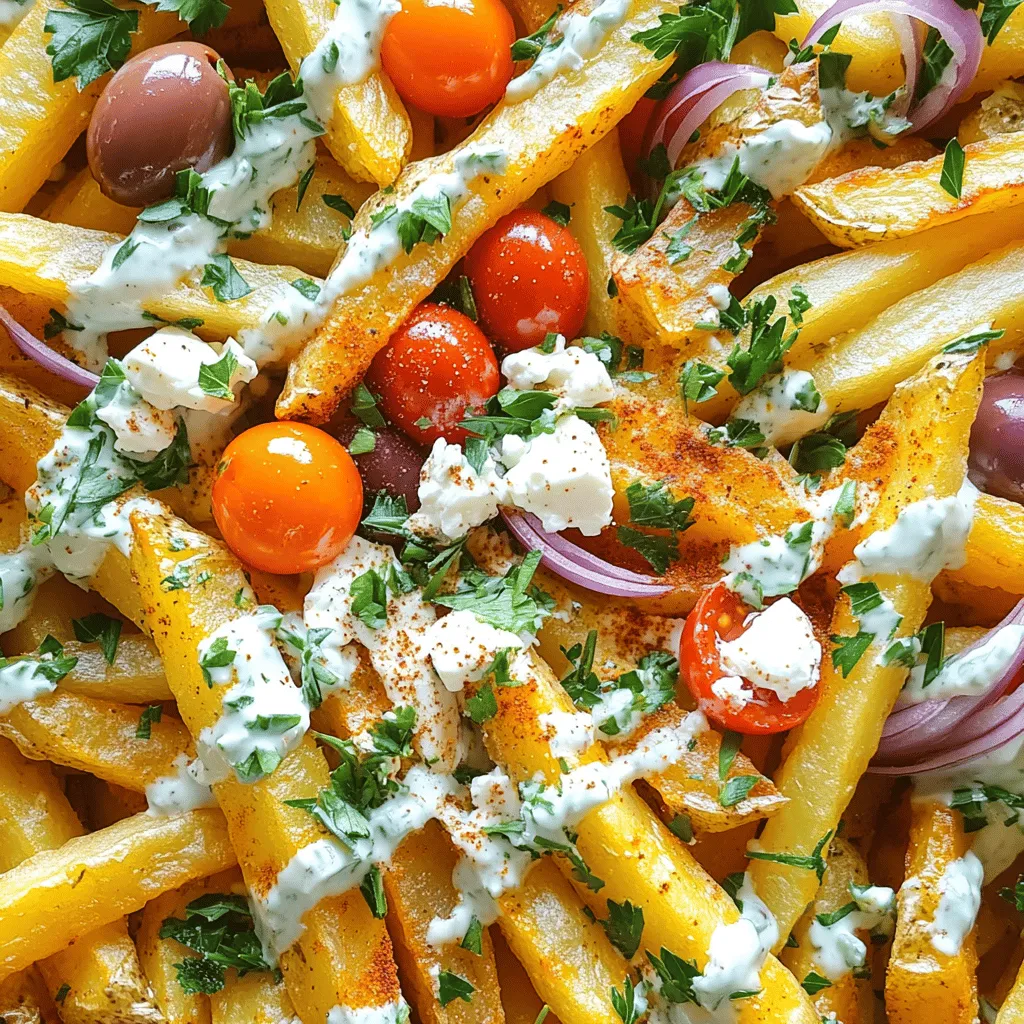 Loaded Greek Fries Flavorful and Easy Recipe Guide