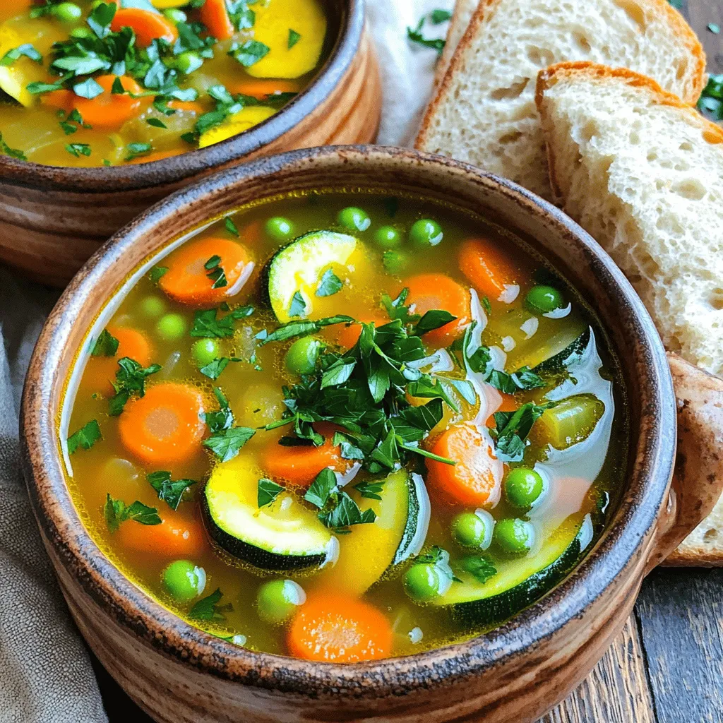 Classic Vegetable Soup Hearty and Nourishing Recipe