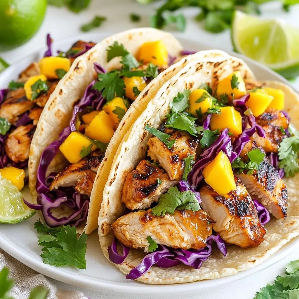 Honey Lime Chicken Tacos Flavorful and Easy Recipe