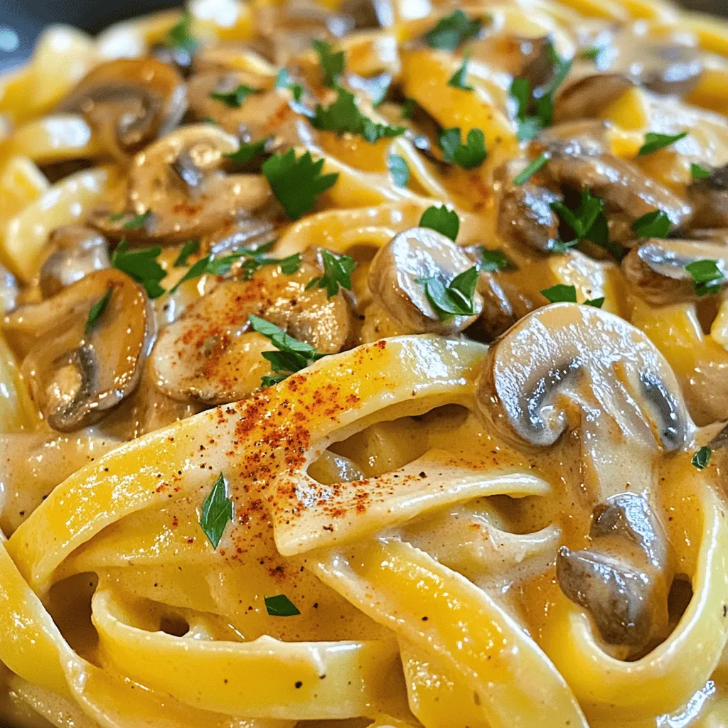 Vegan Mushroom Stroganoff Flavorful and Easy Meal