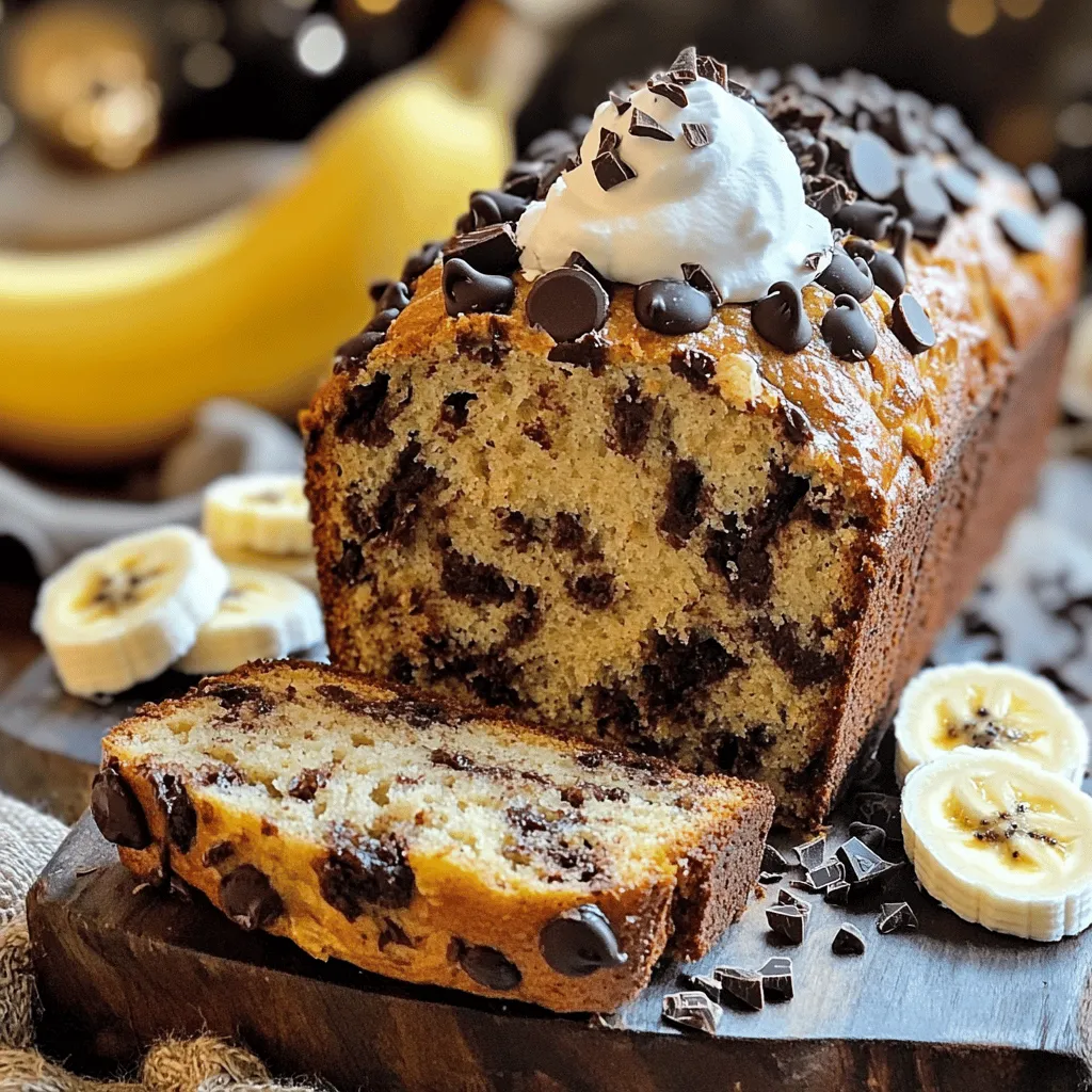 Chocolate Chip Banana Bread Easy and Flavorful Recipe