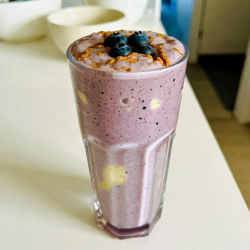 Blueberry Cheesecake Smoothie Tasty and Nutritious Drink