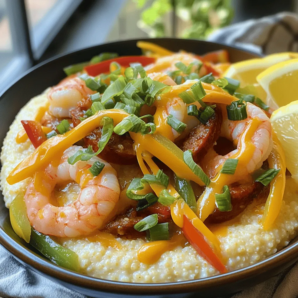 Savory 12. Shrimp and Grits with Andouille Sausage Recipe