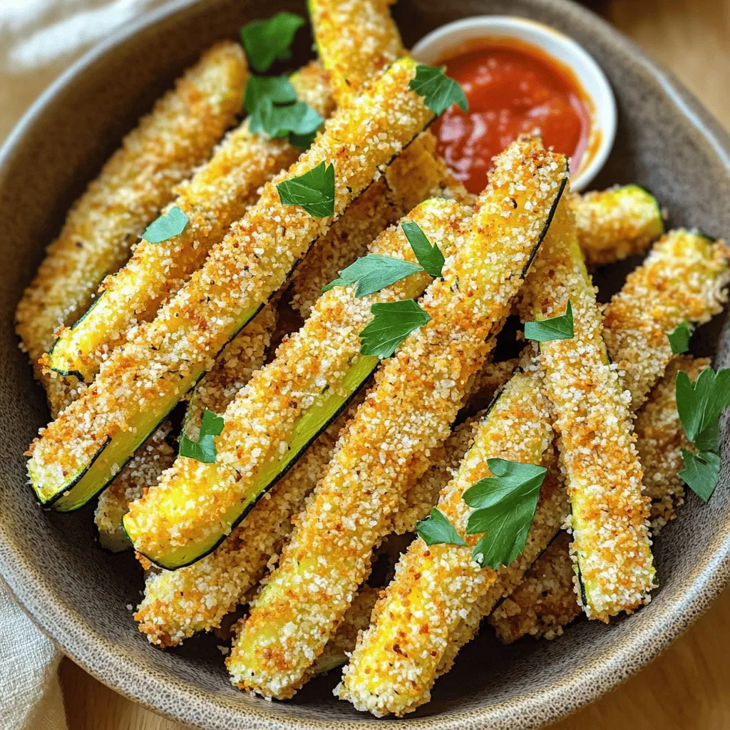 Crispy Air Fryer Zucchini Fries Simple and Tasty Snack