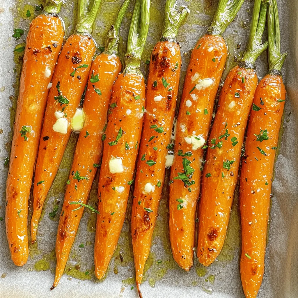 Garlic Butter Roasted Carrots Simple Flavor Delight