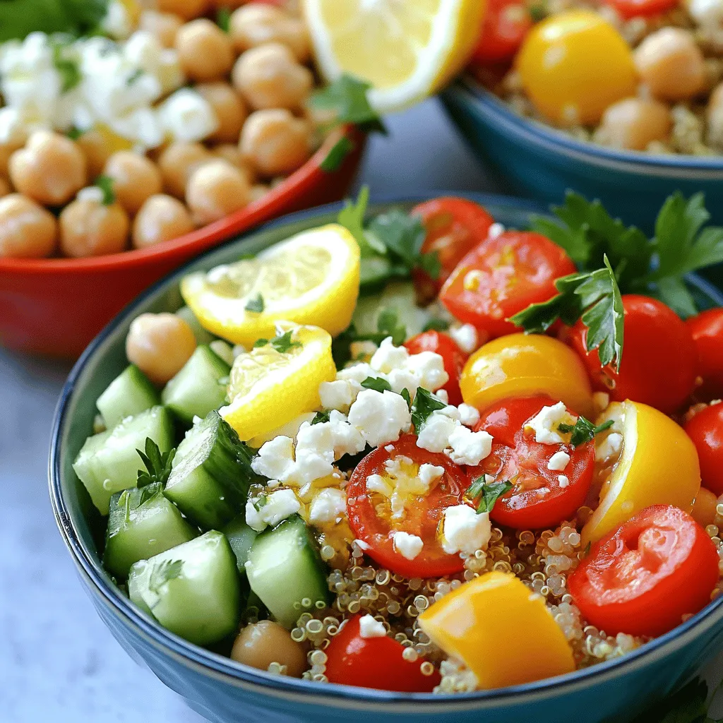 Mediterranean Grain Bowls Flavorful and Nutritious Meal