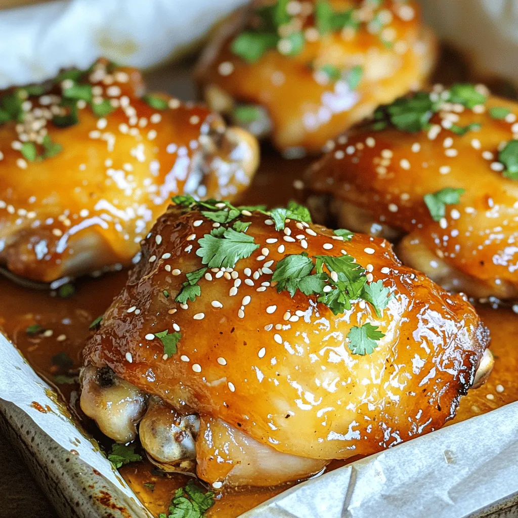 62. Honey Garlic Chicken Thighs Simple and Tasty Recipe