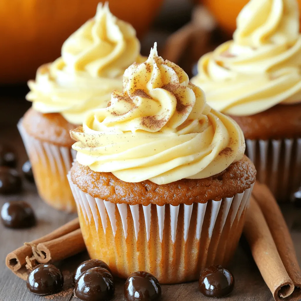 Pumpkin Spice Latte Cupcakes Delightful Fall Treat