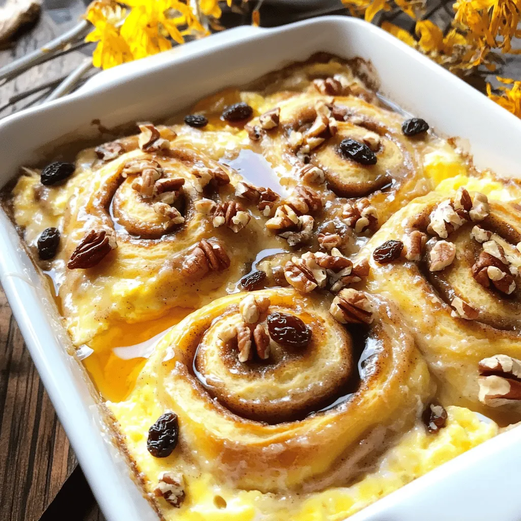 Cinnamon Roll Casserole Delightful Breakfast Dish