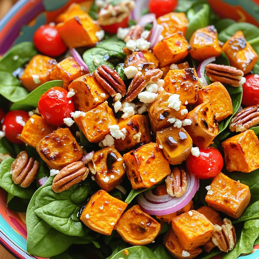 Roasted Sweet Potato Salad Flavorful and Nutritious Dish