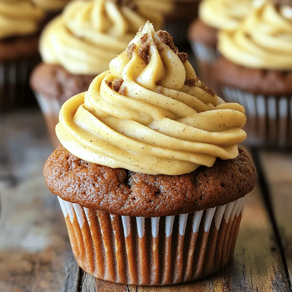 Gingerbread Latte Cupcakes Festive and Flavorful Treat