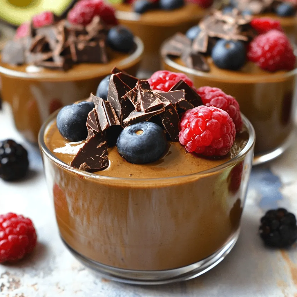 Chocolate Avocado Mousse Decadent and Simple Treat
