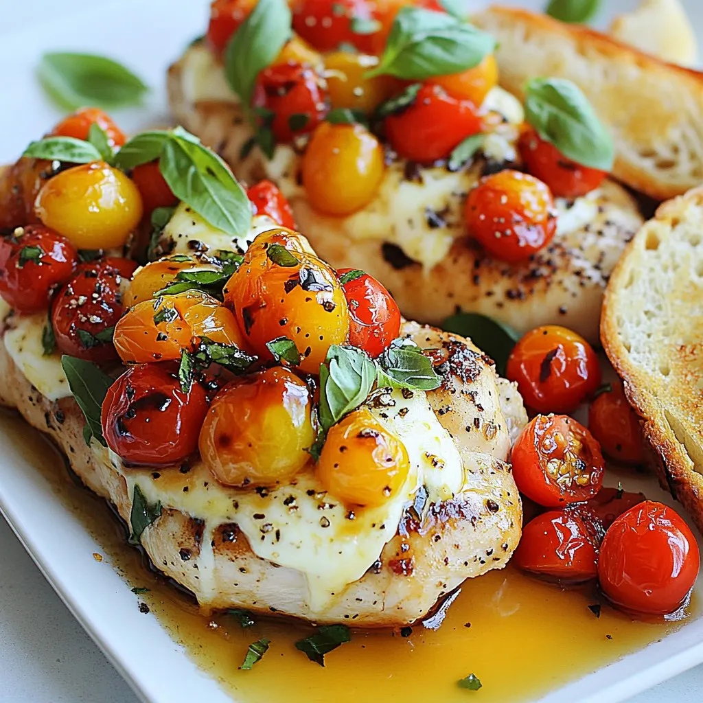 Tomato Basil Bruschetta Chicken Fresh and Tasty Dish