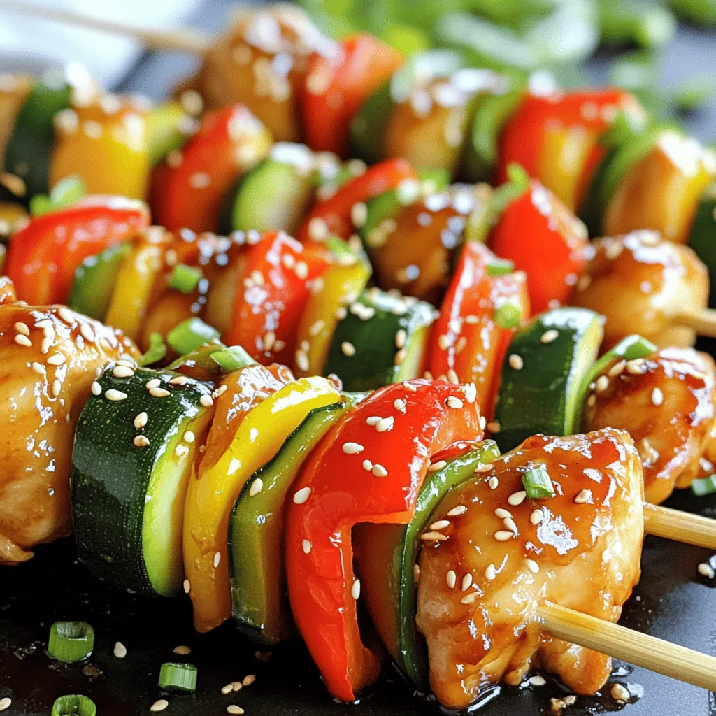 Easy Teriyaki Chicken Skewers Flavorful Grilling Recipe