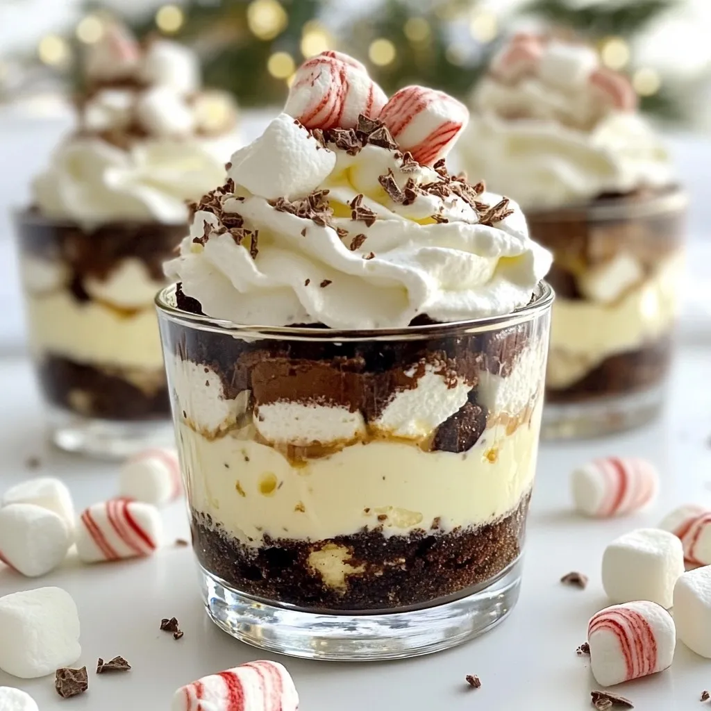 Peppermint Brownie Trifle Irresistible Holiday Delight