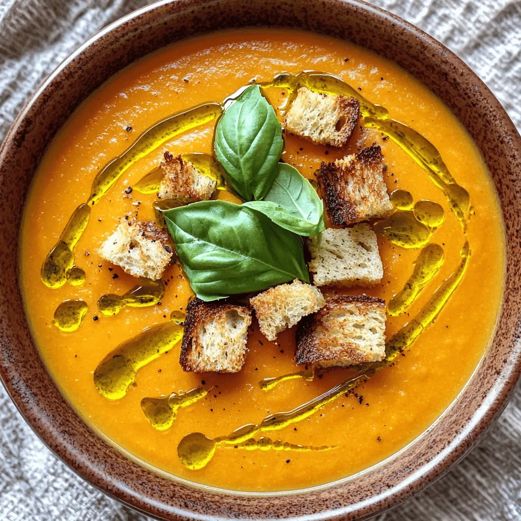 Creamy Tomato Basil Soup Perfect for Cold Days
