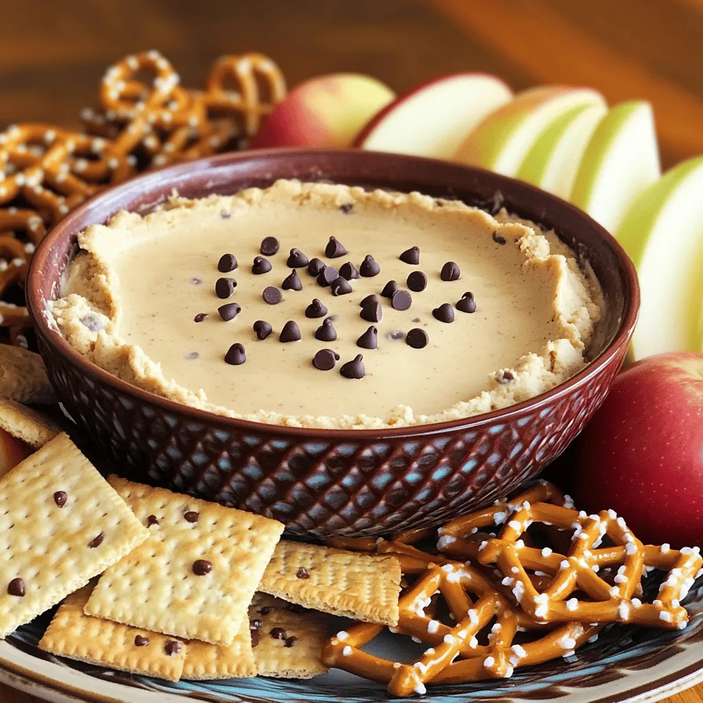 Chocolate Chip Cookie Dough Dip Tasty Dessert Delight