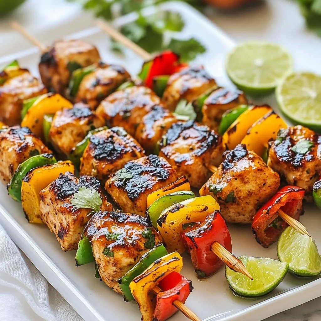 Chipotle Lime Chicken Skewers Savory and Simple Recipe