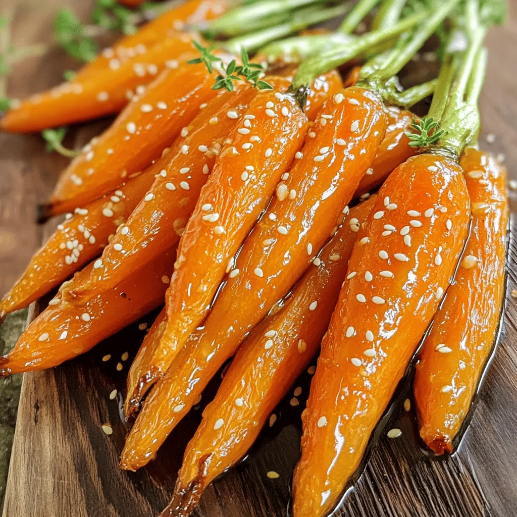 Honey Garlic Roasted Carrots Simple and Tasty Dish