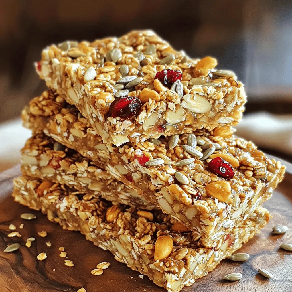 Nutty Granola Bars Tasty and Nutritious Snack Recipe